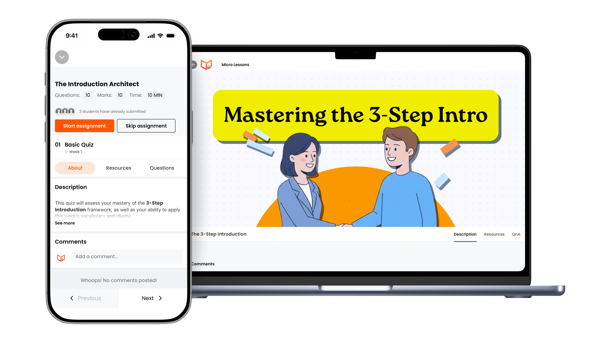 WordCraft membership shown across mobile and web learning screens
