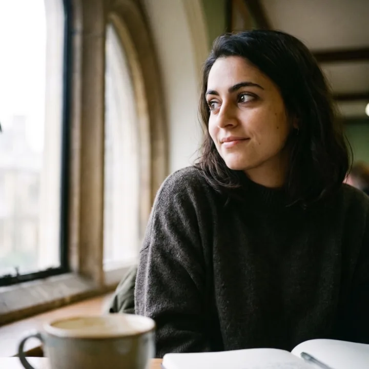 Portrait of Farah, Student