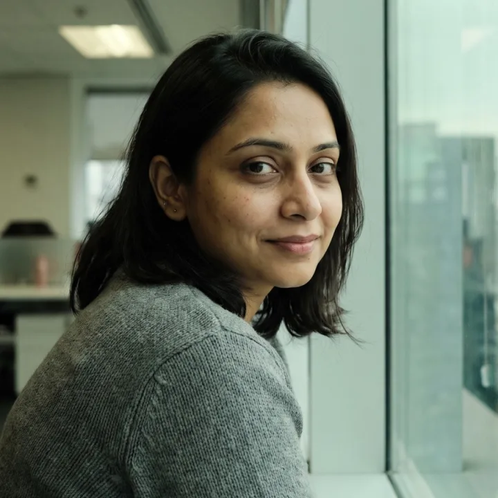 Portrait of Neha, Data analyst